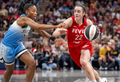 wnba indiana fevers first home win with caitlin clark